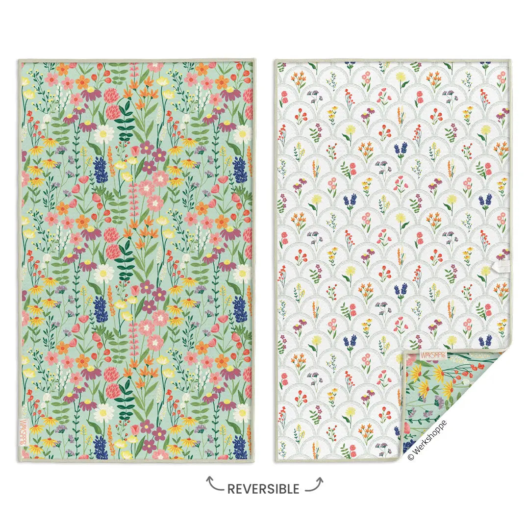 Wildflowers Microfiber Kitchen Towel
