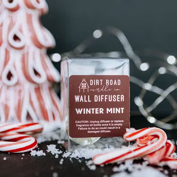 Dirt Road Candle Co Winter Mint Wall Diffuser