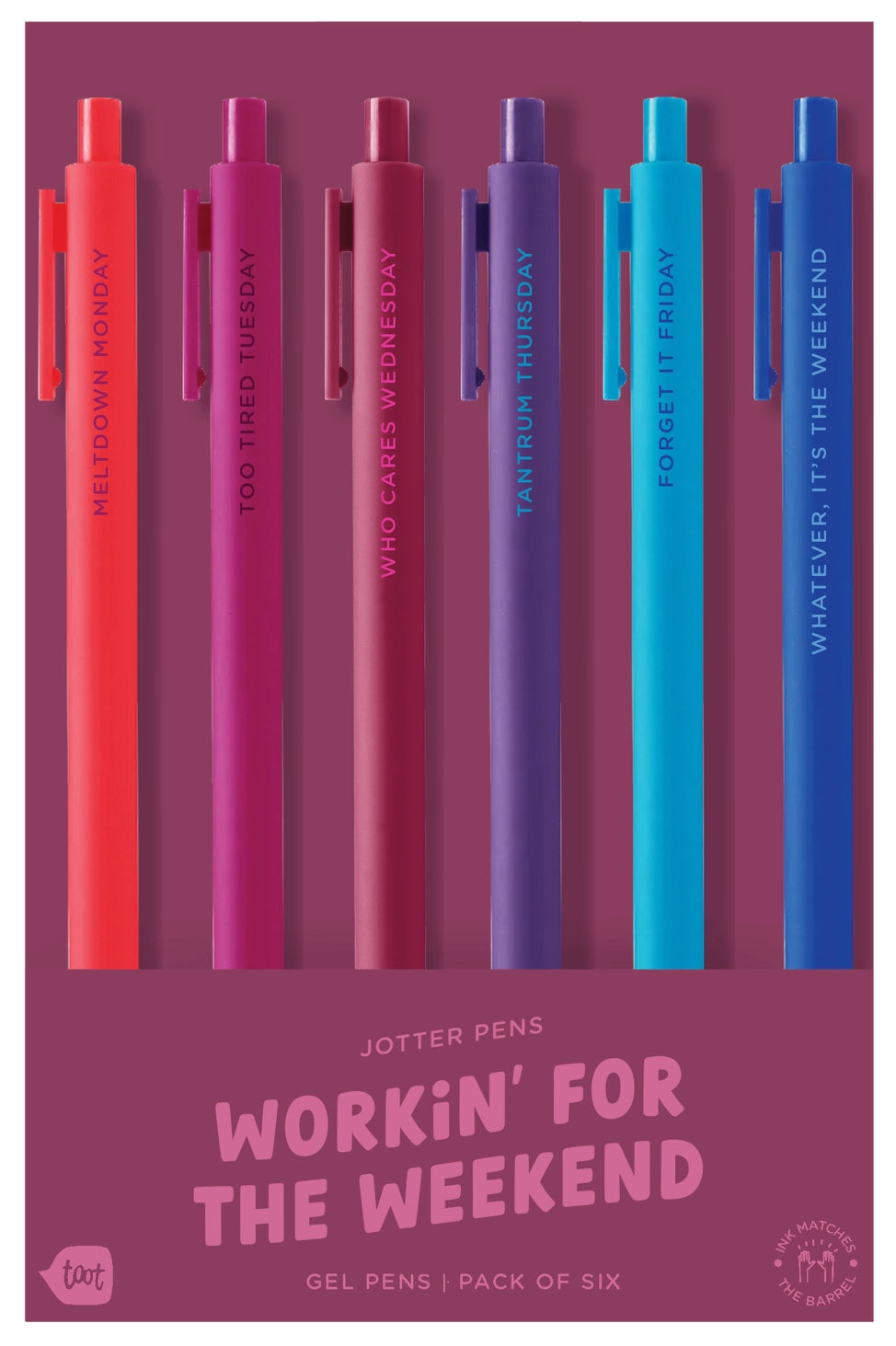 Jotter Set- 6 Pack