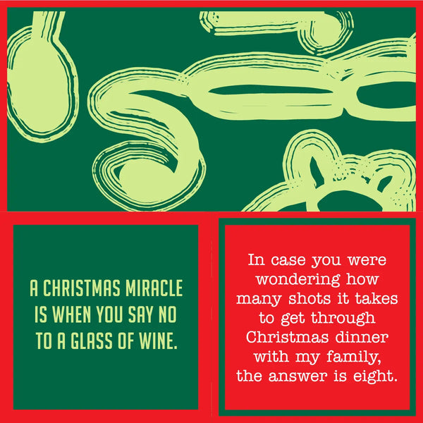 X-Mas Shots Holiday Napkin