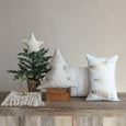 Tree Shaped Pillow- Natural