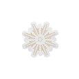 Stoneware Bisque LED Snowflake- 2 Sizes