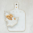 Stoneware Tree Shaped Plate