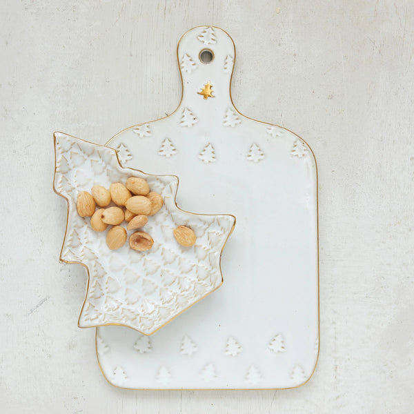 Stoneware Tree Cutting Board