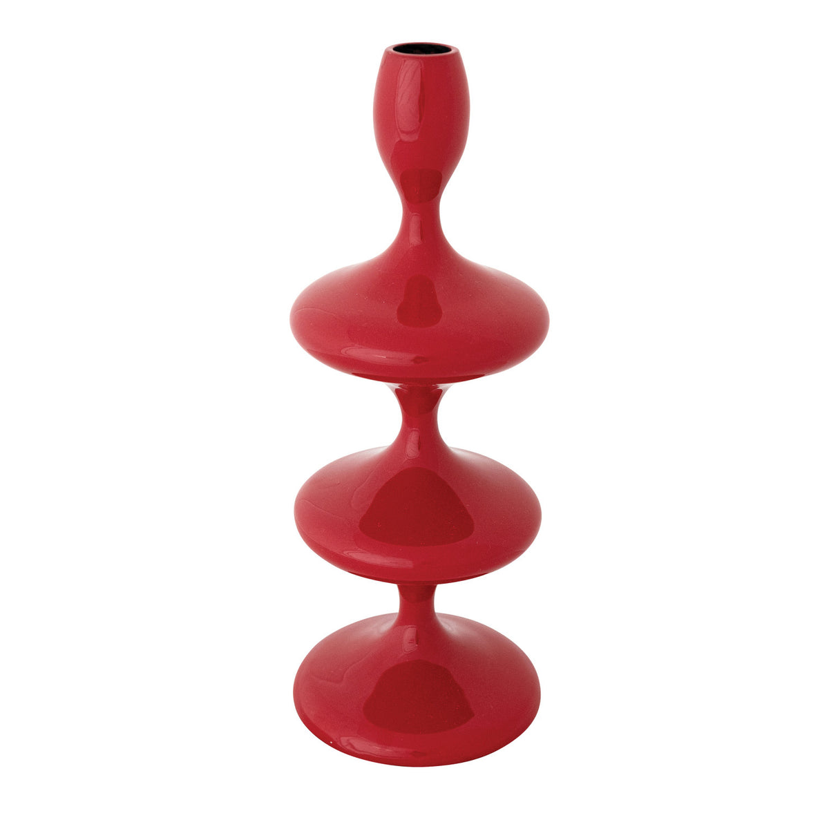 Red Enameled Taper