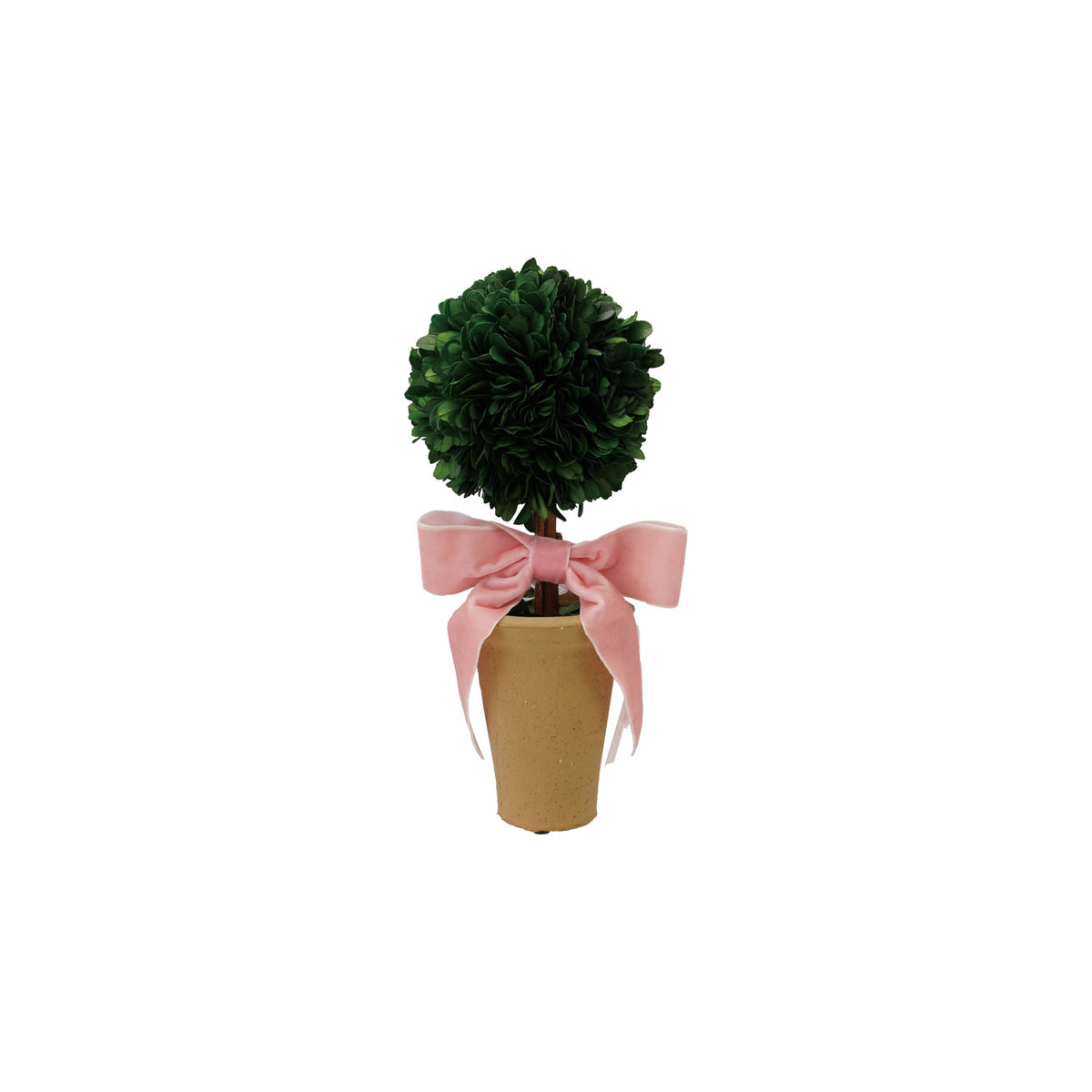 Boxwood Tree w/ Velvet Bow