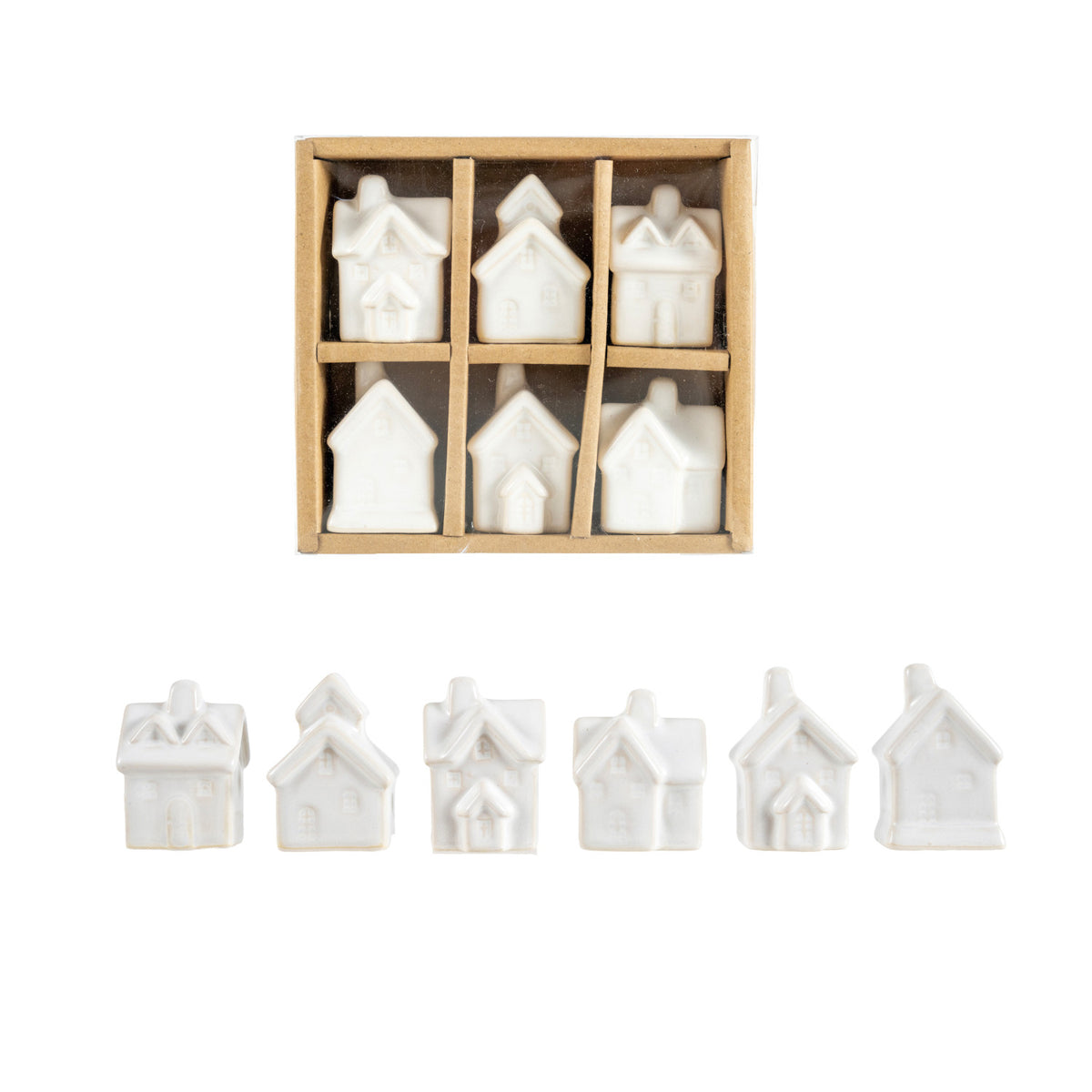 Stoneware Miniature Village