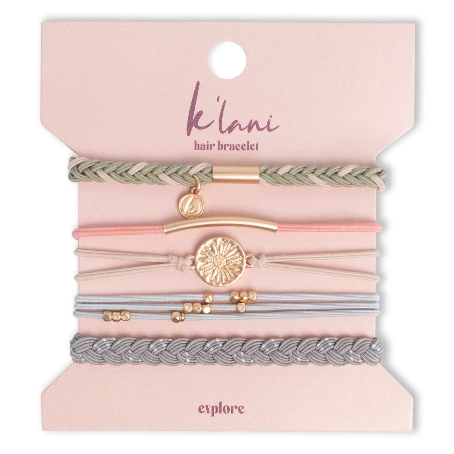 K'lani Hair Tie Bracelet- Explore