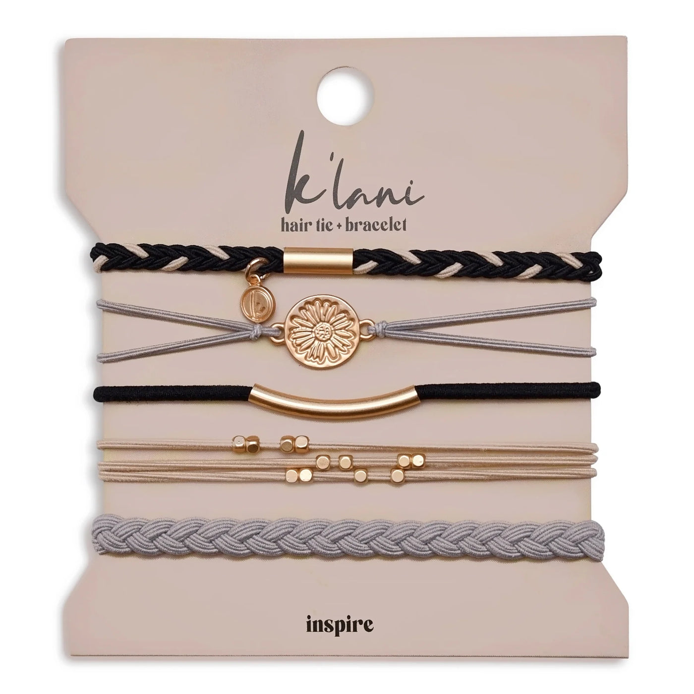 K'lani Hair Tie Bracelet- INSPIRE