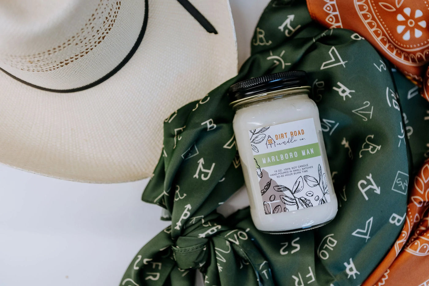 Dirt Road Candle Co Marlboro Man Candle