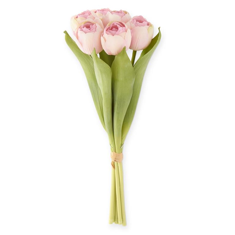 13 Inch Real Touch Tulip- Pink