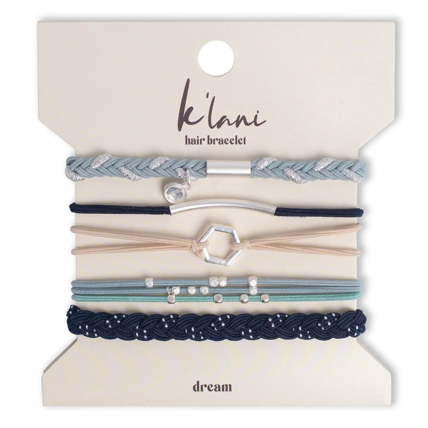 K'Lani Hair Tie Bracelets-DREAM