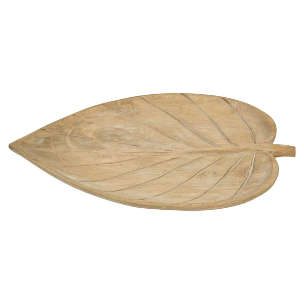 Mango Wood Leaf Tray